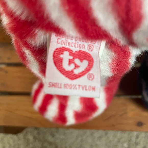 💙1999 Beanie Buddy Spangle 🇺🇸 & baby Glory 1997 - Picture 8 of 12